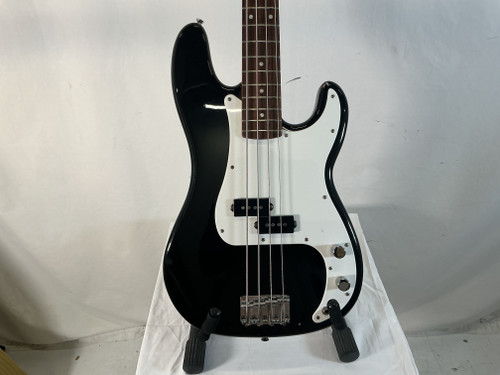 Vist Large View of Product Image Which is Used Squier AFFINITY P-BASS P Type Bass Guitar Black 4-String