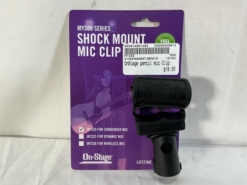 Vist Large View of Product Image Which is New OnStage pencil mic Clip