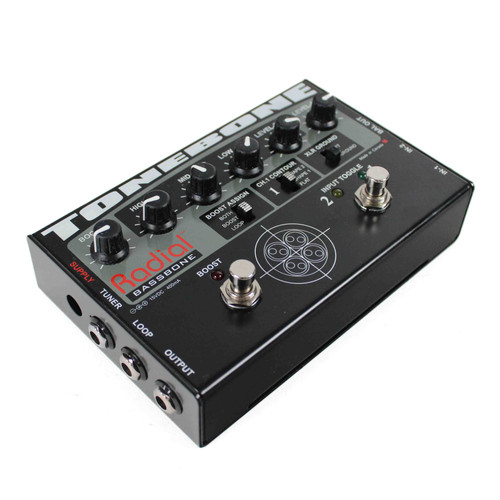 Vist Large View of Product Image Which is Used Radial TONEBONE BASSBONE Guitar Effects Pedal