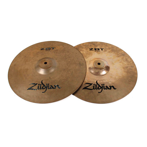 Vist Large View of Product Image Which is Used Zildjian ZBT HI HAT 14 Hi Hat Cymbals 14"