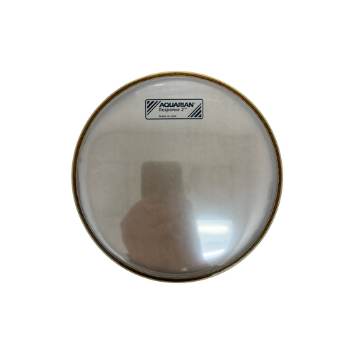 Vist Large View of Product Image Which is Used Aquarian 8-INCH RESPONSE 2 CLEAR DRUM HEAD Tom Drum Head