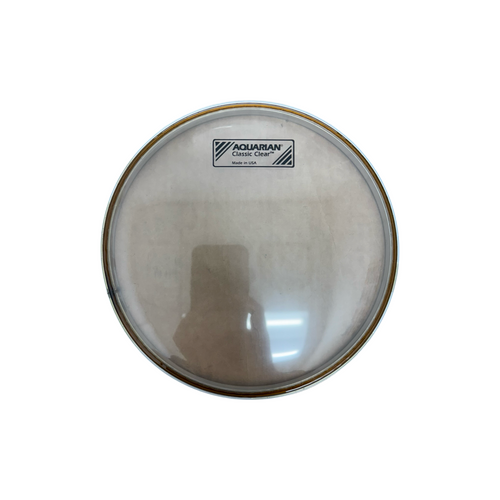 Vist Large View of Product Image Which is Used Aquarian 8-INCH CLASSIC CLEAR DRUM HEAD Tom Drum Head