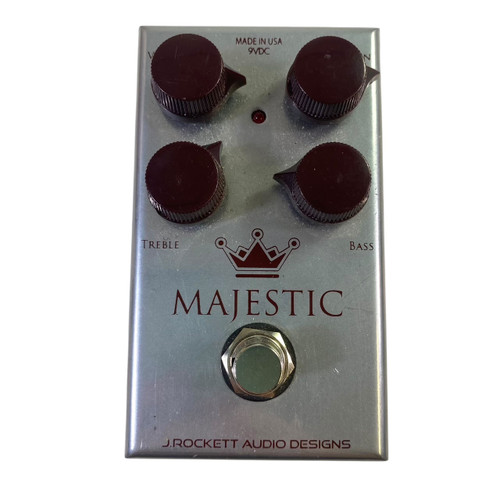 Vist Large View of Product Image Which is Used J. Rockett Audio Designs MAJESTIC Overdrive Pedal