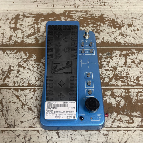 Vist Large View of Product Image Which is Used - Dunlop JUSTIN CHANCELLOR CRYBABY JCT95 Wah Pedal