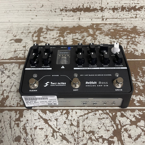Vist Large View of Product Image Which is Used - Two Notes REVOLT BASS ANALOG AMP SIM 