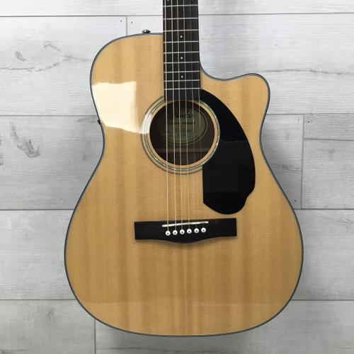 Vist Large View of Product Image Which is Used Fender CC-60SCE AC/EL Laminate Top Acoustic Guitar Natural
