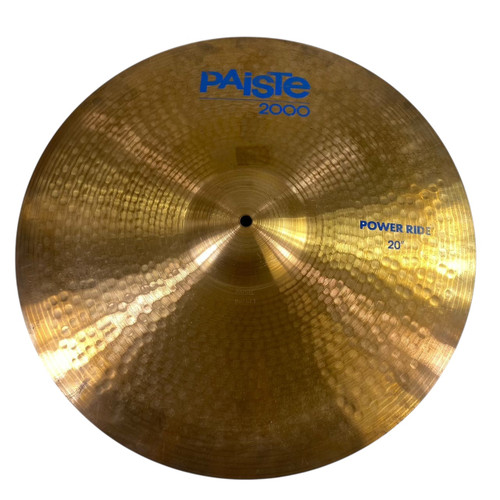 Vist Large View of Product Image Which is Used Paiste 20" 2000 POWER RIDE Cymbal 