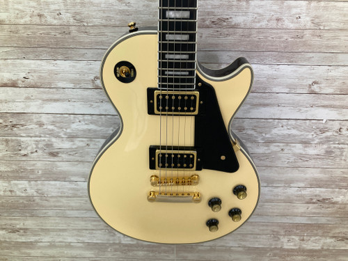 Vist Large View of Product Image Which is Used Epiphone LP CUSTOM BLACKBACK LE Electric Guitar