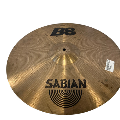 Vist Large View of Product Image Which is Used Sabian 20IN B8 RIDE Crash Cymbal Other