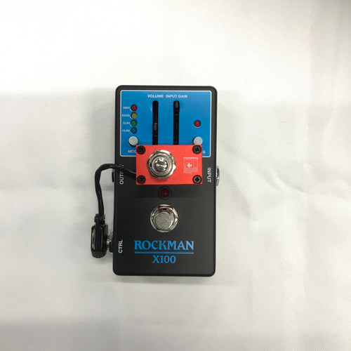 Vist Large View of Product Image Which is Used MXR ROCKMAN X100 W CTRL Guitar PreAmp Pedal