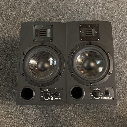 Vist Large View of Product Image Which is Used Adam Audio A7 PAIR Powered Studio Monitor