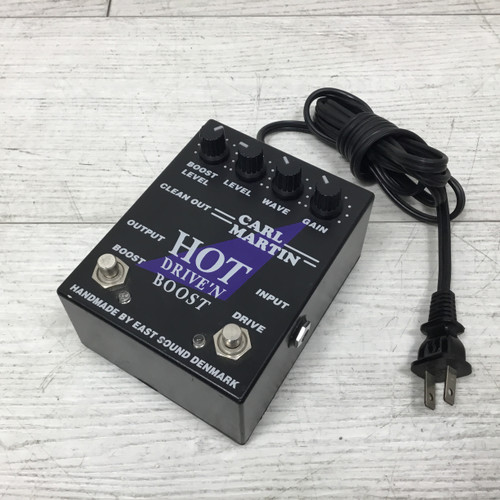 Vist Large View of Product Image Which is Used Carl Martin Hot Drive N Boost MKI Overdrive Pedal