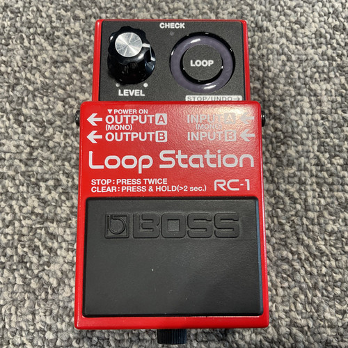 Vist Large View of Product Image Which is Used BOSS RC-1 LOOP STATION Guitar Pedal