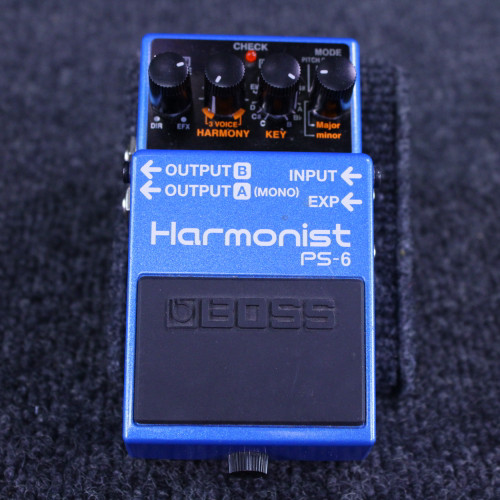 Vist Large View of Product Image Which is Used Boss HARMONIST PS-6 Guitar Effects Pedal