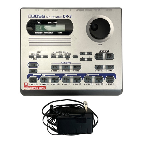 Vist Large View of Product Image Which is Used Boss DR.RHYTHM DR3 Vintage Drum Machine