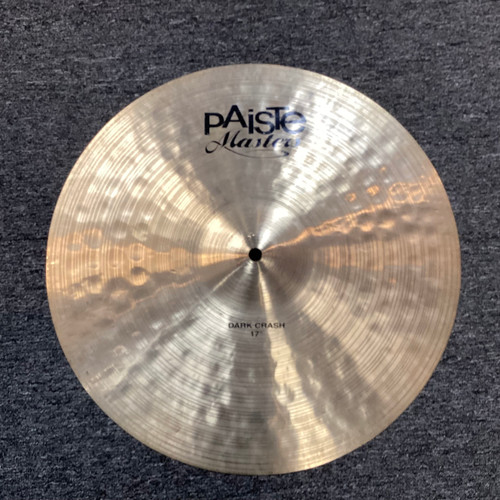 Vist Large View of Product Image Which is Used Paiste 17 MASTERS DARK CRASH Crash Cymbal 17"