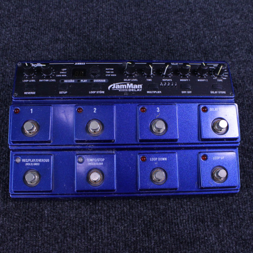 Vist Large View of Product Image Which is Used Digitech JAMMAN DELAY LOOPER/DELAY PEDAL Looper Pedal