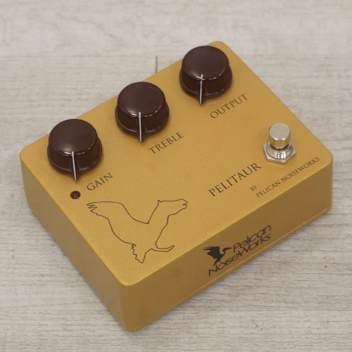 Vist Large View of Product Image Which is Used Pelican Noiseworks Pelitaur Fuzz Pedal