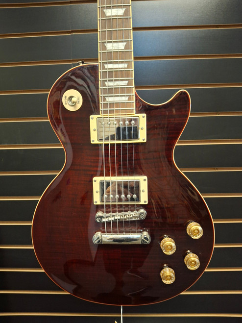 Vist Large View of Product Image Which is Used Epiphone 1960 TRIBUTE PLUS LES PAUL W CASE Electric Guitar Red 6-String