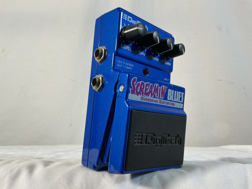 Vist Large View of Product Image Which is Used Digitech SCREAMIN BLUES Overdrive Pedal