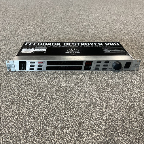 Used BEHRINGER FBQ2496 FEEDBACK DESTROYER PRO 41106-S000096098 Vist Large View of Product Image Which is Used BEHRINGER FBQ2496 FEEDBACK DESTROYER PRO