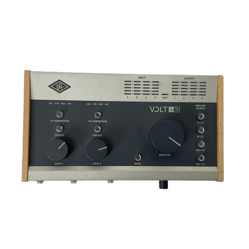 Vist Large View of Product Image Which is Used Universal Audio VOLT 476 Computer Interface 4 A/D Recording Inputs