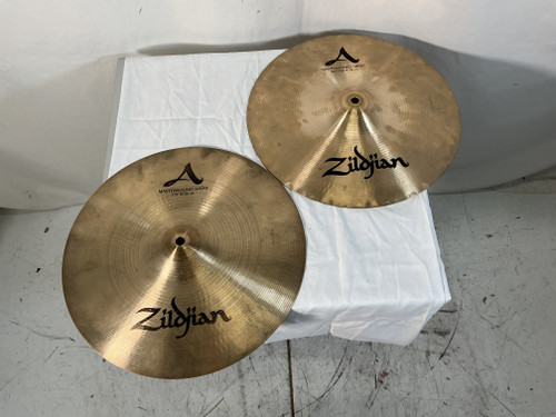 Vist Large View of Product Image Which is Used Zildjian A 14 MASTERSOUND HIHATS Hi Hat Cymbals 14"