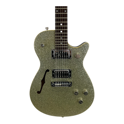 Vist Large View of Product Image Which is Used Gretsch G2629 Electromatic Semi-hollow Electric Guitar Goldtop 6-String