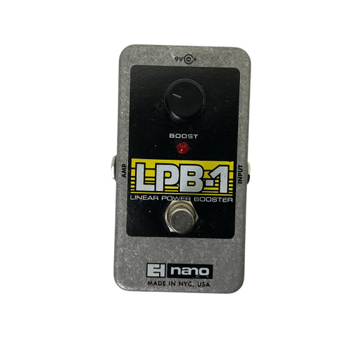 Used Electro Harmonix (E/H) NANO LPB-1 Boost Pedal 41120-S000035036 Vist Large View of Product Image Which is Used Electro Harmonix (E/H) NANO LPB-1 Boost Pedal