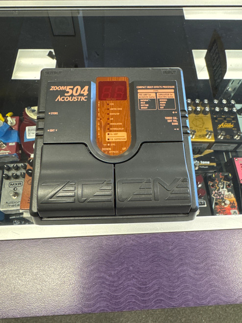 Vist Large View of Product Image Which is Used Zoom 504 GUITAR EFFECTS Guitar Effect