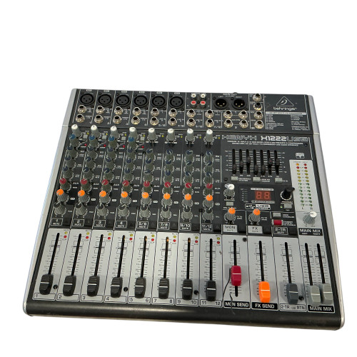Vist Large View of Product Image Which is Used Behringer XENYX 1222USB Mixing Console