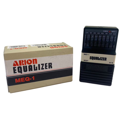 Used Arion MEQ-1 MIJ EQUALIZER Pedal 40090-S000080979 Vist Large View of Product Image Which is Used Arion MEQ-1 MIJ EQUALIZER Pedal