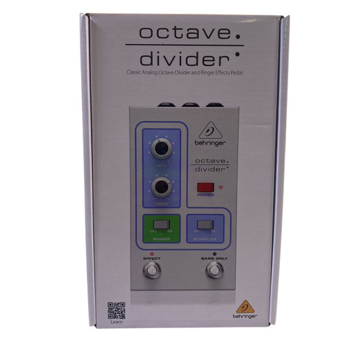 Vist Large View of Product Image Which is Used Behringer OCTAVE DIVIDER Pedal (New in Box/ Sealed)