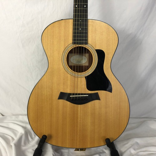 Vist Large View of Product Image Which is Used Taylor 114E Solid Top Acoustic Guitar Natural