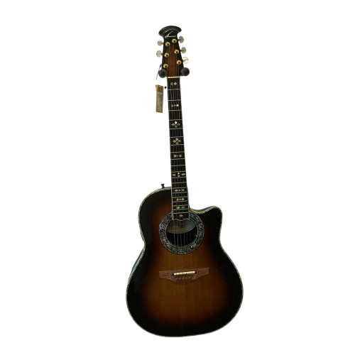 Vist Large View of Product Image Which is Used Ovation CUSTOM LEGEND Laminate Top Acoustic Guitar Sunburst