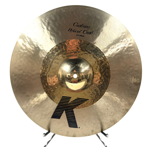 Vist Large View of Product Image Which is Used Zildjian 17 Inch K Custom Hybrid Crash Cymbal