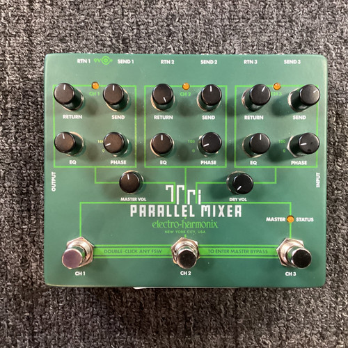 Used Electro Harmonix (E/H) PARALLEL MIXER Guitar Effects Pedal 40111-S000189664 Vist Large View of Product Image Which is Used Electro Harmonix (E/H) PARALLEL MIXER Guitar Effects Pedal