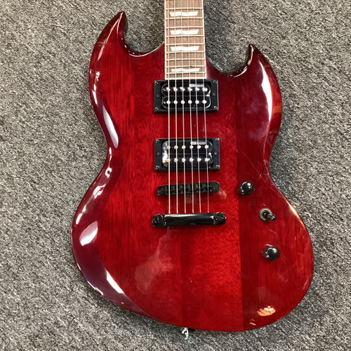 Vist Large View of Product Image Which is Used LTD VIPER-256 Offset Double Cutaway Electric Guitar Red 6-String