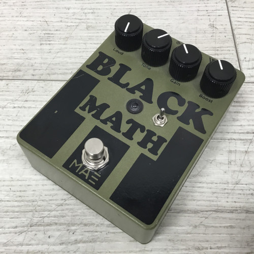 Vist Large View of Product Image Which is Used Mask Audio Effects Black Math Fuzz Pedal