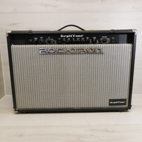Vist Large View of Product Image Which is Used Rocktron REPLITONE Solid State Guitar Amp 2 x 12
