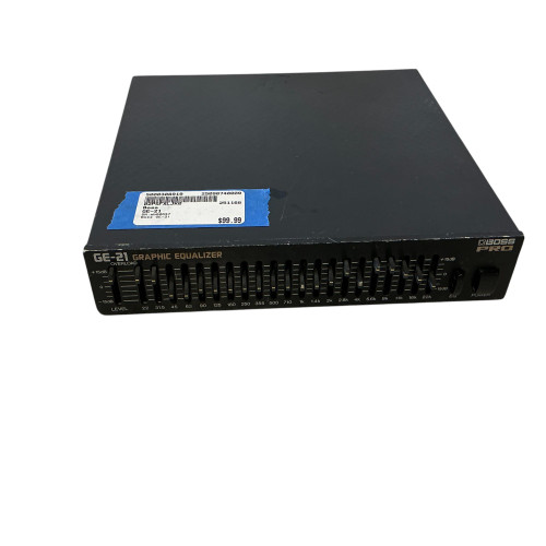 Vist Large View of Product Image Which is Used Boss GE-21 Equalizer