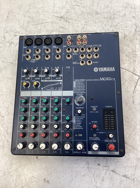 Vist Large View of Product Image Which is Used Yamaha MG82CX W/PWR Compact Mixer