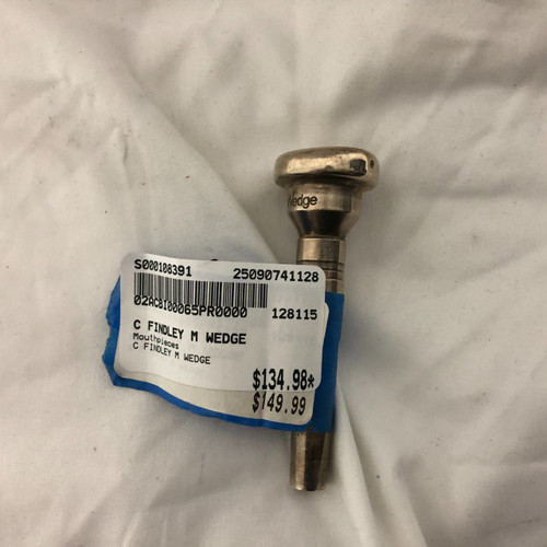 Vist Large View of Product Image Which is Used C FINDLEY M WEDGE Band Instrument Mouthpiece