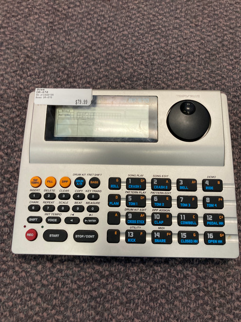 Vist Large View of Product Image Which is Used Boss DR-670 Pad Drum Machine