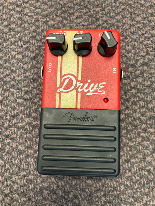 Used Fender DRIVE Overdrive Pedal 40085-S000105988 Vist Large View of Product Image Which is Used Fender DRIVE Overdrive Pedal