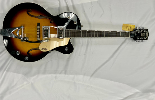 Vist Large View of Product Image Which is Used Gretsch G6117T-HT Semi-Hollow Electric Guitar Honey Burst 6-String