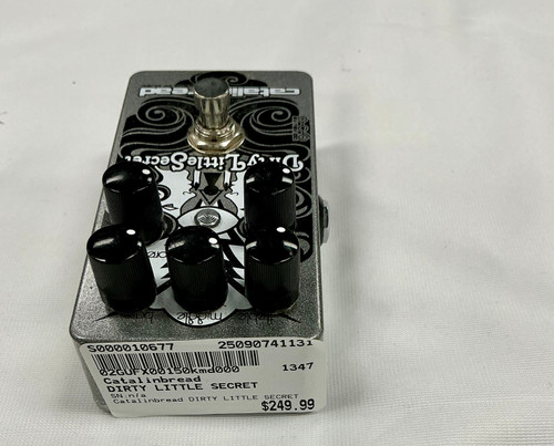 Vist Large View of Product Image Which is Used Catalinbread DIRTY LITTLE SECRET Guitar Effects Pedal