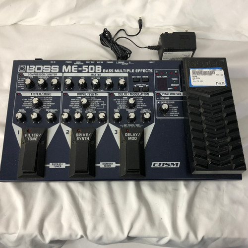 Vist Large View of Product Image Which is Used Boss ME-50B Multi-FX Pedal