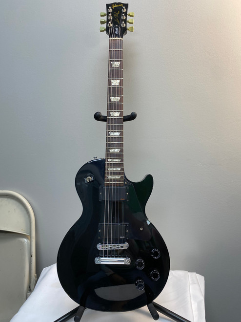 Vist Large View of Product Image Which is Used Gibson LES PAUL STUDIO Vintage LP Type Electric Guitar Black 6-String