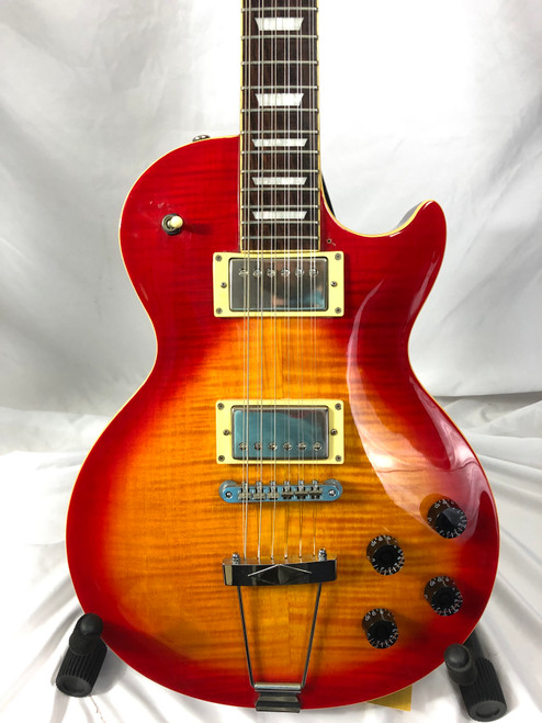 Vist Large View of Product Image Which is Used Epiphone 12 STRING LES PAUL LP Type Electric Guitar Cherry Sunburst 6-String